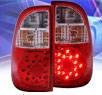 KS® LED Tail Lights (Red⁄Clear) - 05-06 Toyota Tundra (Regular or Access Cab Only)