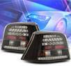KS® LED Tail Lights (Black) - 99-04 VW Volkswagen Golf IV