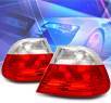 KS® Euro Tail Lights (Red⁄Clear) - 99-01 BMW 330Ci E46 2dr. exc. Convertible (Outer Pieces Only)