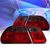 KS® Euro Tail Lights (Red/Smoke) - 00-02 Mercedes-Benz E55 Sedan W210