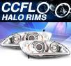 KS® CCFL Halo Projector Headlights  - 06-11 Honda Civic 2dr.
