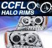 KS® CCFL Halo LED Projector Headlights (Chrome) - 99-04 Jeep Grand Cherokee
