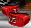 TD® LED Tail Lights (Red⁄Clear) - 07-11 Toyota FJ Cruiser