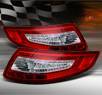 TD® LED Tail Lights (Red⁄Clear) - 05-08 Porsche 997 (Inc. Convertible)