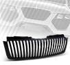 TD® Vertical Front Grill Grille (Black) - 07-10 Chevy Avalanche