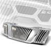 TD® Vertical Front Grill Grille (Chrome) - 05-08 Nissan Frontier