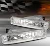 TD® Front Bumper Signal Lights (Clear) - 90-91 Honda CRX CR-X