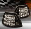 TD® LED Clear Corner Lights (JDM Black) - 92-95 BMW 325i 4dr E36