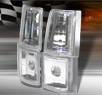 TD® Clear Corner Lights 4pcs (Euro Clear) - 92-93 Chevy Suburban