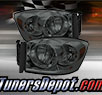 TD® Crystal Headlights (Smoke) - 06-09 Dodge Ram Pickup 2500/3500
