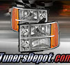 TD® Crystal Headlights (Chrome) - 07-13 GMC Sierra
