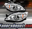 TD® Crystal Headlights (Chrome) - 08-14 Subaru Impreza WRX