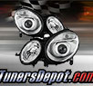 TD® Projector Headlights (Chrome) - 03-06 Mercedes Benz E320 4dr/Wagon W211