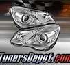 TD® Projector Headlights (Chrome) - 10-13 Mercedes Benz E550 4dr W212
