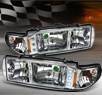 TD® 1 pc LED Crystal Headlights - 91-96 Chevy Impala