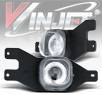 WINJET® Halo Projector Fog Light Kit (Clear) - 01-04 Ford F-250 F250 (OEM Replacement Only)