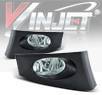 WINJET® OEM Style Fog Light Kit (Smoke) - 06-08 Honda Fit