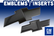 Official GM Licensed® - Emblems | Inserts