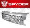 Spyder® Front Mesh Grill Grille (Chrome) - 05-09 Land Rover LR3