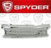 Spyder® Front Mesh Grill Grille (Chrome⁄Silver) - 06-09 Land Rover Range Rover (Exc. Sport)