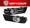 Spyder® Halo Projector Fog Lights (Clear) -  99-04 VW Volkswagen Golf GTI⁄TDI