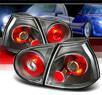 SPEC-D® Altezza Tail Lights (Black) - 06-09 VW Volkswagen Rabbit MK V
