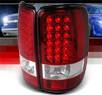 SPEC-D® LED Tail Lights (Red) - 00-06 GMC Yukon (w/o Barn Doors)