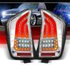SPEC-D® LED Tail Lights (Chrome) - 10-11 Toyota Prius 3dr (Version 2)