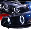 SPEC-D® Halo LED Projector Headlights (Glossy Black) - 08-12 Honda Accord 2dr