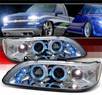 SPEC-D® Halo LED Projector Headlights - 98-02 Honda Accord