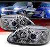 SPEC-D® Halo LED Projector Headlights - 99-00 Honda Civic
