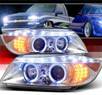 SPEC-D® DRL LED Projector Headlights - 06-08 BMW 323i 4dr E90 (Version 2)