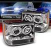 SPEC-D® 1 Pc Halo Projector Headlights - 93-98 Jeep Grand Cherokee