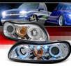SPEC-D® Halo LED Projector Headlights - 97-03 Chevy Malibu