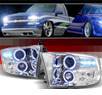 SPEC-D® Halo LED Projector Headlights - 09-12 Dodge Ram Pickup