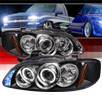 SPEC-D® Halo LED Projector Headlights (Black) - 00-03 Nissan Sentra