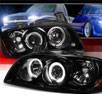 SPEC-D® Halo LED Projector Headlights (Glossy Black) - 04-06 Nissan Sentra