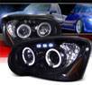 SPEC-D® Halo LED Projector Headlights (Glossy Black) - 04-05 Subaru Impreza