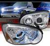 SPEC-D® Halo LED Projector Headlights - 04-05 Subaru Impreza (Incl. WRX/RS/STi)