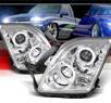 SPEC-D® Halo LED Projector Headlights - 06-09 Ford Fusion