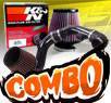 K&N® Air Filter + CPT® Cold Air Intake System (Black) - 05-08 Chevy Cobalt SS 2.4L 4cyl