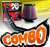 K&N® Air Filter + CPT® Cold Air Intake System (Black) - 03-07 Infiniti G35 2dr Coupe 3.5L V6 (MT)