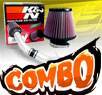 K&N® Air Filter + CPT® Cold Air Intake System (Polish) - 03-07 Infiniti G35 2dr Coupe 3.5L V6 (MT)