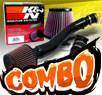 K&N® Air Filter + CPT® Cold Air Intake System (Black) - 03-07 Infiniti G35 2dr Coupe 3.5L V6 (AT)