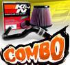 K&N® Air Filter + CPT® Cold Air Intake System (Black) - 08-12 Honda Accord V6 3.5L