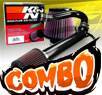 K&N® Air Filter + CPT® Cold Air Intake System (Black) - 11-19 Dodge Charger 3.6L V6
