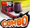K&N® Air Filter + CPT® Cold Air Intake System (Red) - 09-10 Ford F150 F-150 5.4L V8