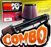 K&N® Air Filter + CPT® Cold Air Intake System (Black) - 11-14 Ford Mustang 3.7L V6