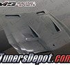 VIS BLK Series Style Carbon Fiber Hood - 09-12 SL550 R230