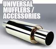 Universal Mufflers | Accessories
